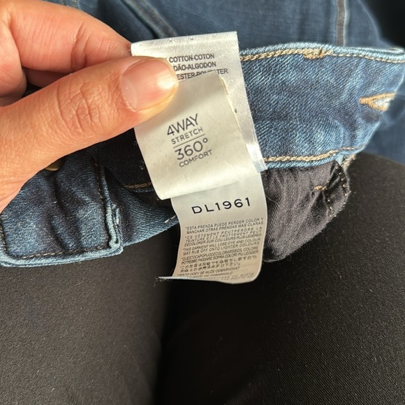 DL1961 denim Florence mid rise instasculpt skinny jeans Warner size 25 - Picture 8 of 12